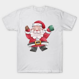 Australian Christmas Cool Santa T-Shirt